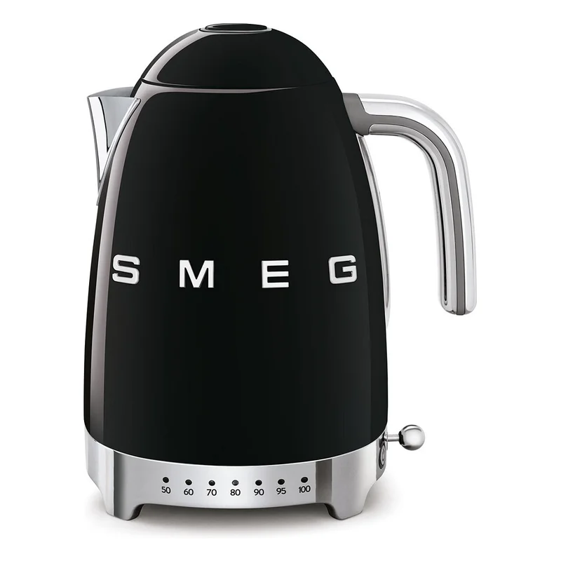 SMEG Wasserkocher 50s Style KLF04BLEU, schwarz