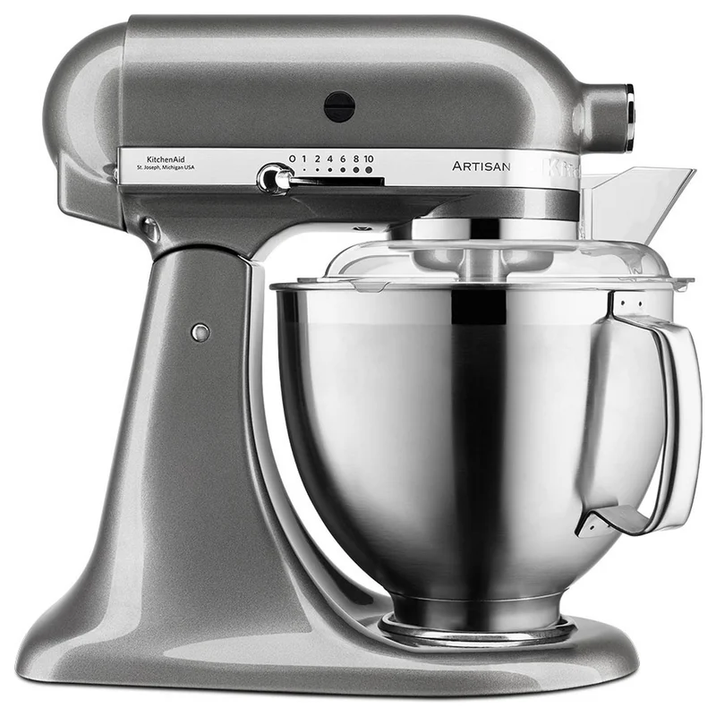 Kitchenaid 5KSM185PSEMS 4,8l Küchenmaschine, grau