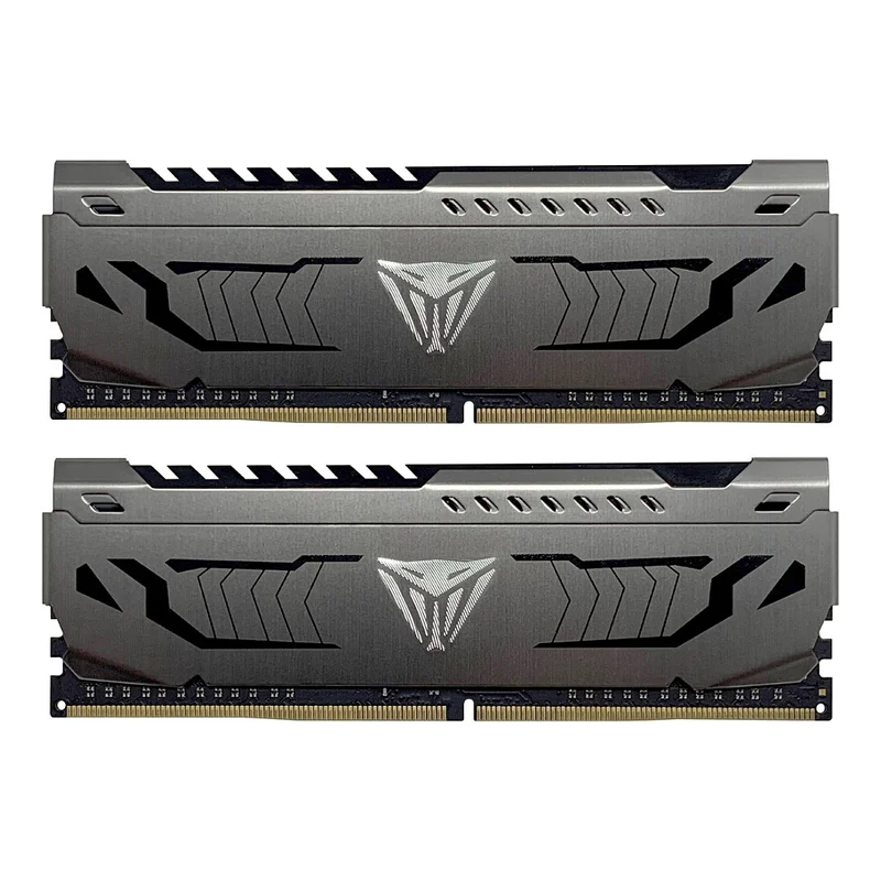 Patriot DIMM 3200 (2x 8 GB) Dual-Kit (grau, PVS416G320C6K, Viper Steel, INTEL XMP)