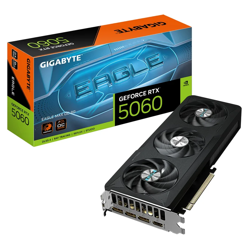 RTX 5060 8GB Gigabyte EAGLE Max OC GDDR7