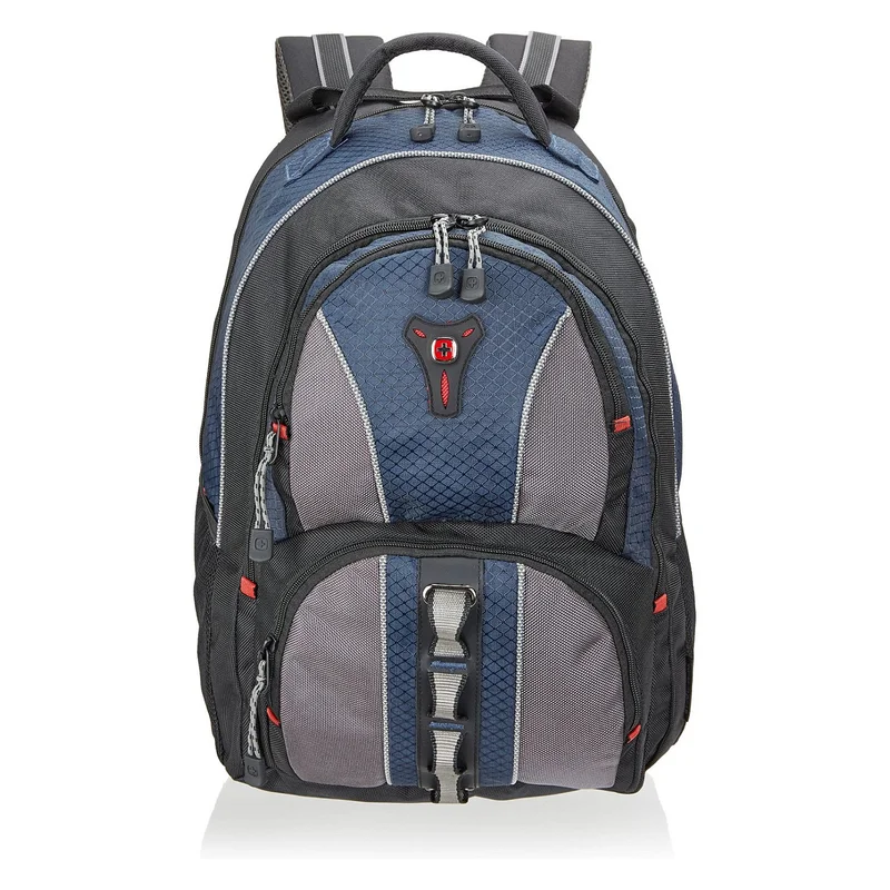 WENGER Cobalt Notebook Rucksack fuer 35,8 bis 39,6cm 14,1 bis 15,6Zoll Tablet, Laptop blau