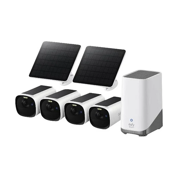 eufyCam E40 4-Cam Kit (HomeBase S380 and Solar Panel)
