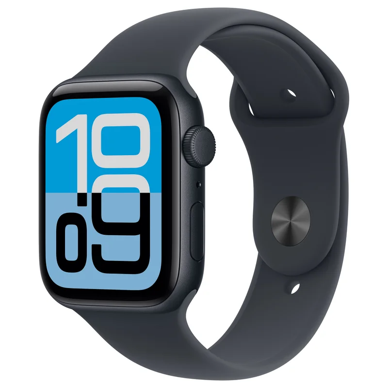 Apple Watch SE 3 Aluminium 44mm Mitternacht (Sportarmband mitternacht) M/L