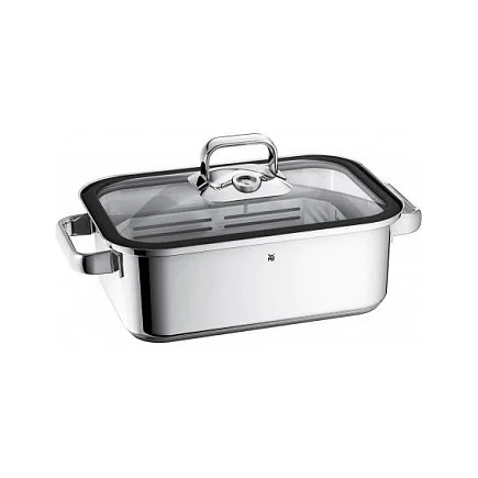 WMF 1741026040 Vitalis Compact Aroma Dampfgarer mit Silikondichtung