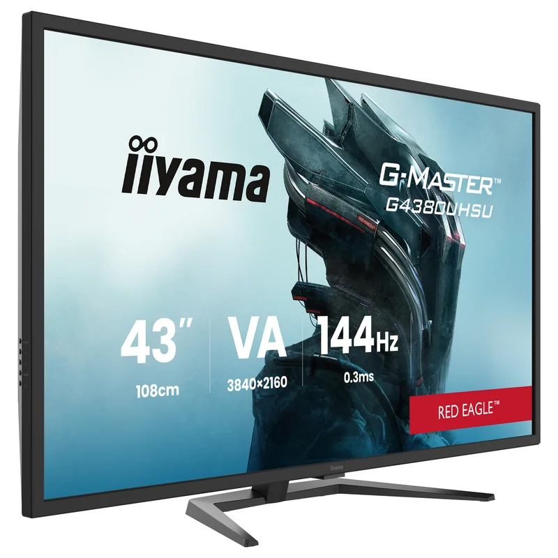 IIYAMA 108cm (43") G4380UHSU-B2 16:9 2xHDMI+2xDP+4xUSB