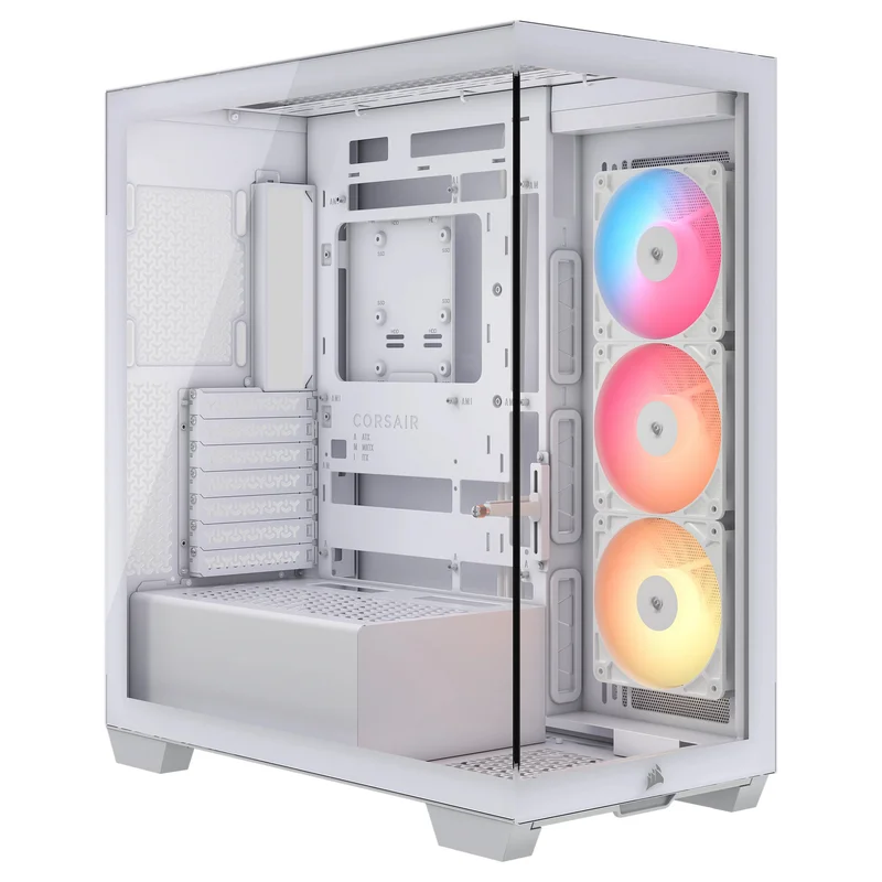 CORSAIR Midi 3500X RSR ARGB (Tempered Glass) White