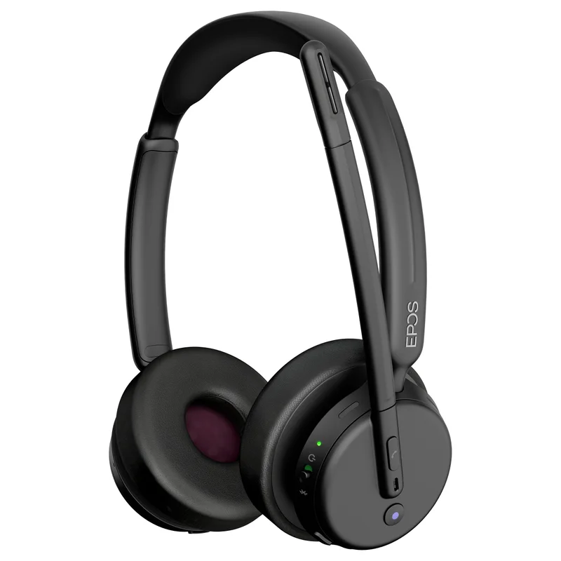 Epos Impact 500 MS UC ANC WL USB-C+A beidseitiges On-ear Bluetooth Headset inkl. BT Dongle Teams zertifiziert