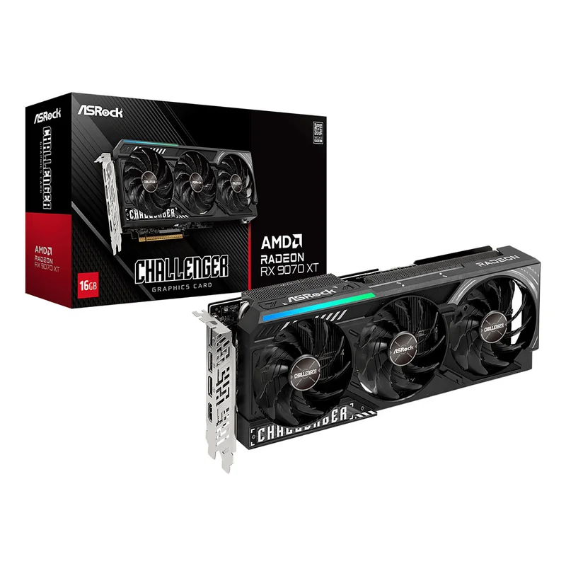 RX 9070XT 16GB AsRockCL GDDR6 3 Fan