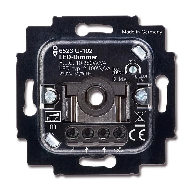 BUSCH JAEGER Einsatz - Dimmer Drehbetätigung 100W/VA - UP