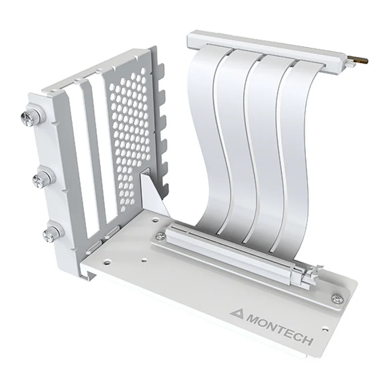Montech Vertikales GPU Mounting Kit, PCIe 4.0 Riser-Kabel (wei, 20cm)