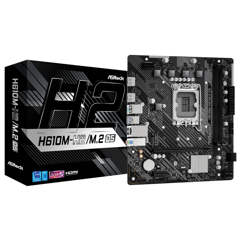 ASRock H610M-H2/M.2 D5 1700 mATX HDMI DDR5 retail