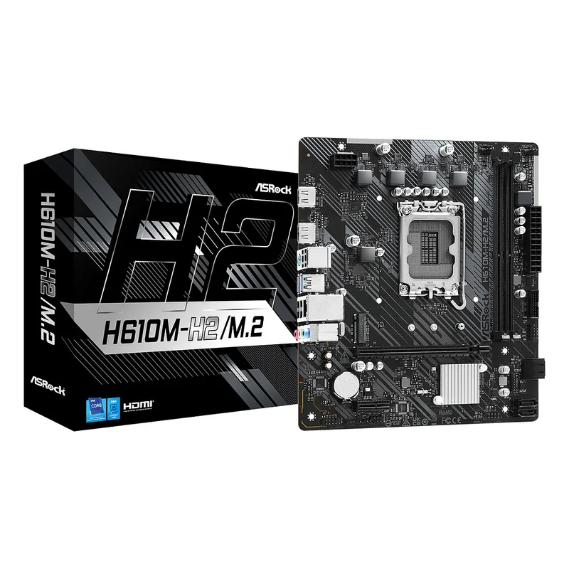 ASROCK H610M-H2/M.2 DDR4 S1700 mATX Intel H610 2xHDMI retail