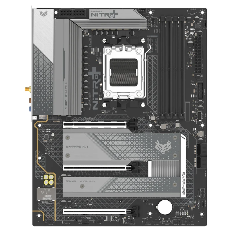 SAPPHIRE NITRO+ B850A WIFI7 1xHDMI 1.4 1xDP 1.2