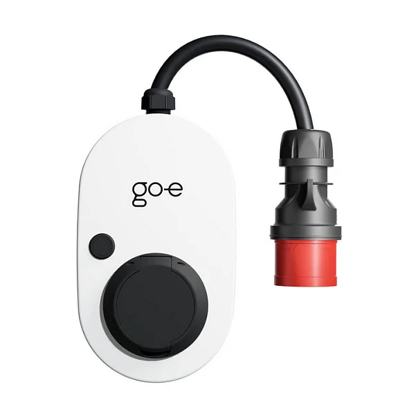 go-e Charger Gemini flex, 22 kW (32A 3-phasig) (wei/schwarz, mobile Ladestation)