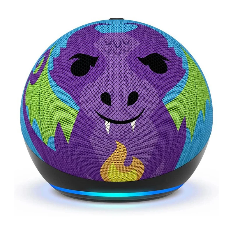 Amazon Echo Dot Kids Drache (5. Gen.) Smart Speaker mehrfarbig