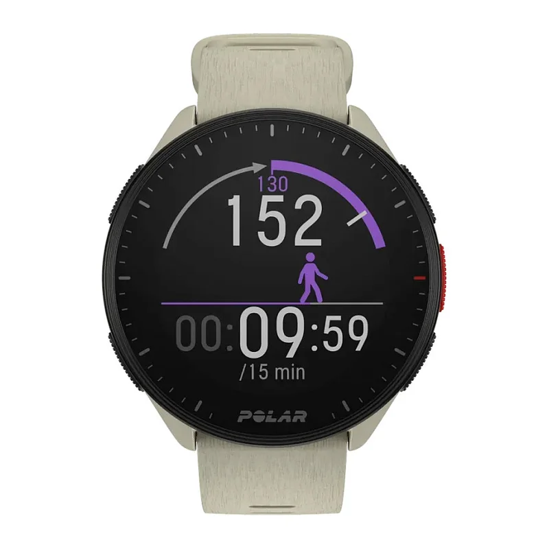 Polar Pacer Pro white red