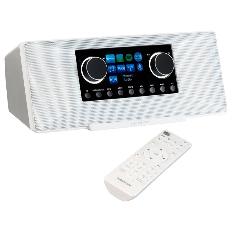 Medion MD 89289 Stereo Internetradio weiß