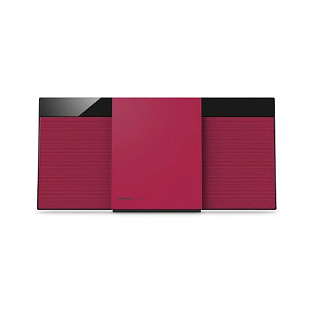 Panasonic SC-HC304EG-R (Bluetooth, CD, Radio) red