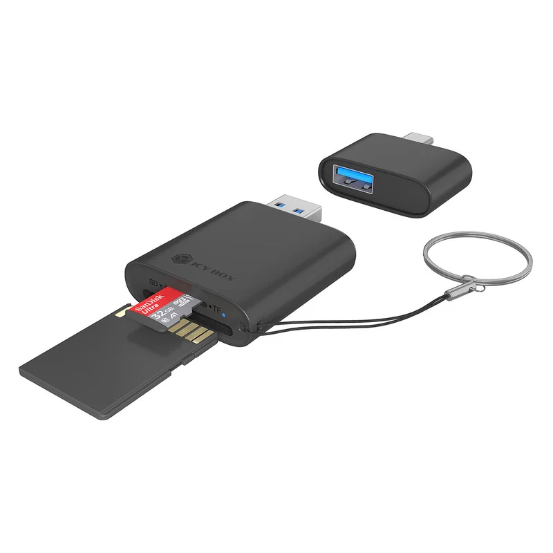 ICY BOX IB-CR204-CU3 2-in-1 USB 3.2 Gen 1 Card Reader