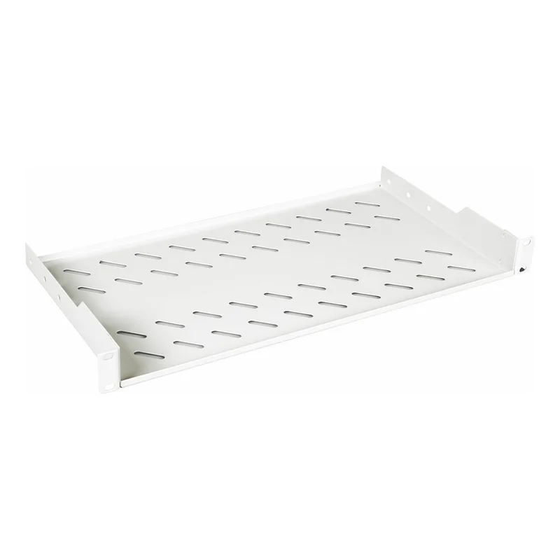 19" Fachboden fest für Serverschränke 40cm 1U grau