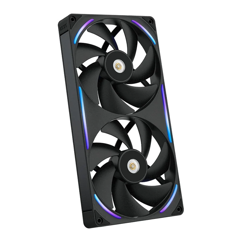280mm NZXT F-Serie F280X RGB Lüfter Single Black RF-U28PN-B1