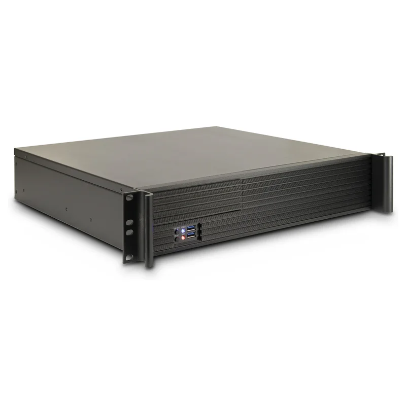 Inter-Tech IPC 2U-K-240L (schwarz, 2 Hheneinheiten)