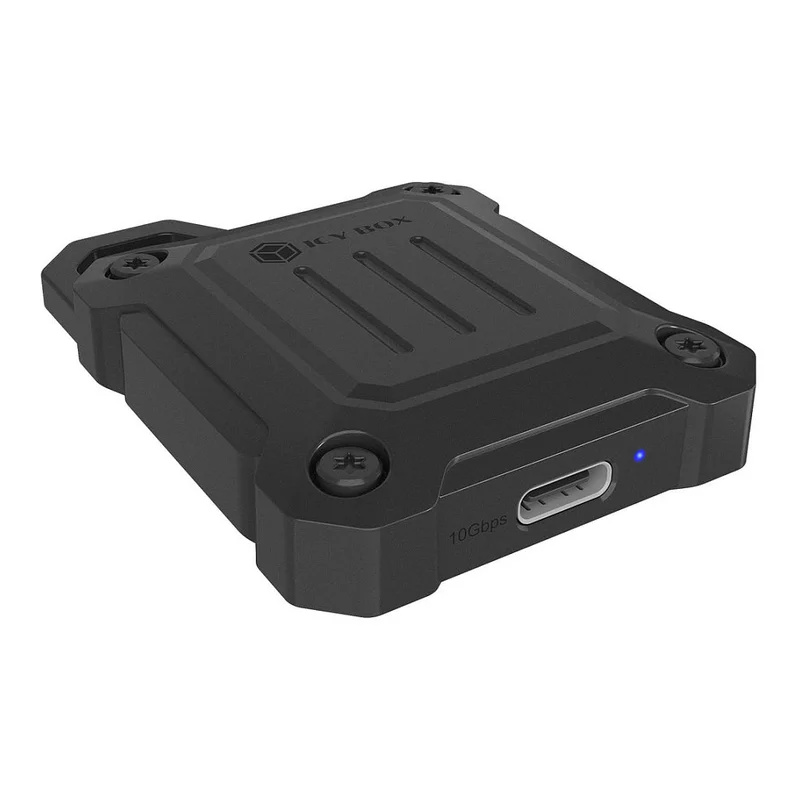 ICY BOX Mini M.2 NVME Enclosure for M.2 size 2230, Dust & shock proof, 10 Gbps