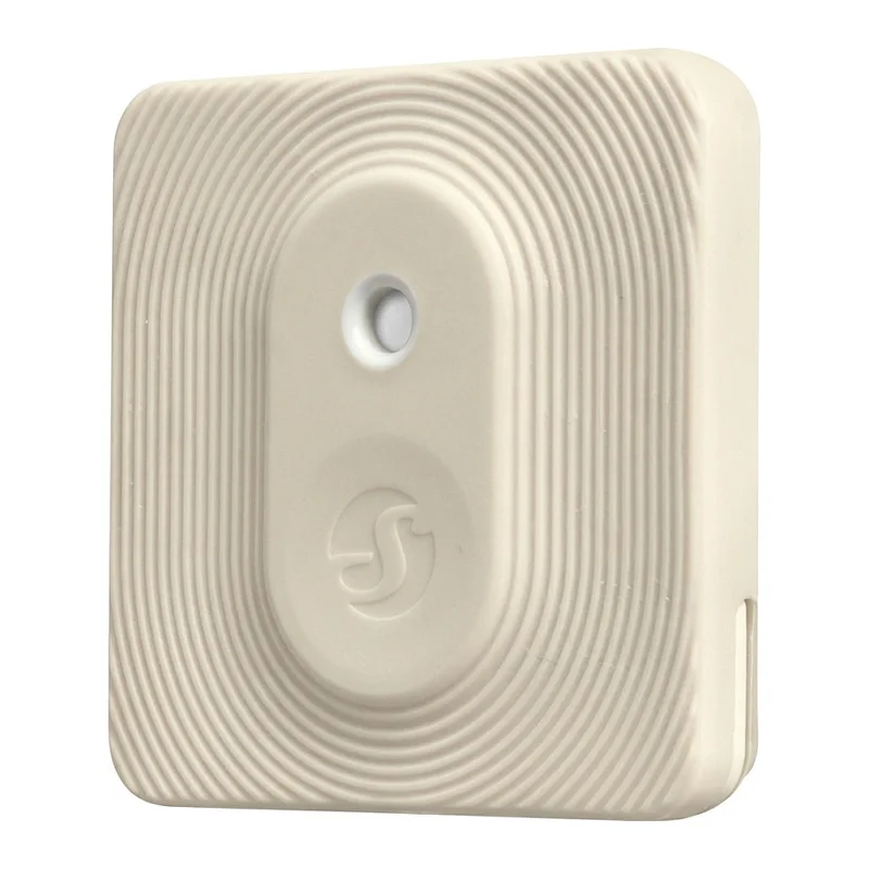 Shelly · Plug & Play · Blu ZB H&T Ivory · Temperatur- & Feuchtigkeitssensor · Bluetooth · Zigbee · Batterie · Hellbeige