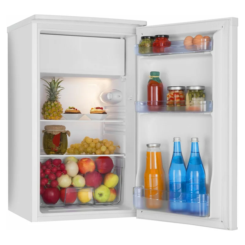Amica KS 361 155 W ws Tischkühlschrank E 75/8L 84x48x49,5cm