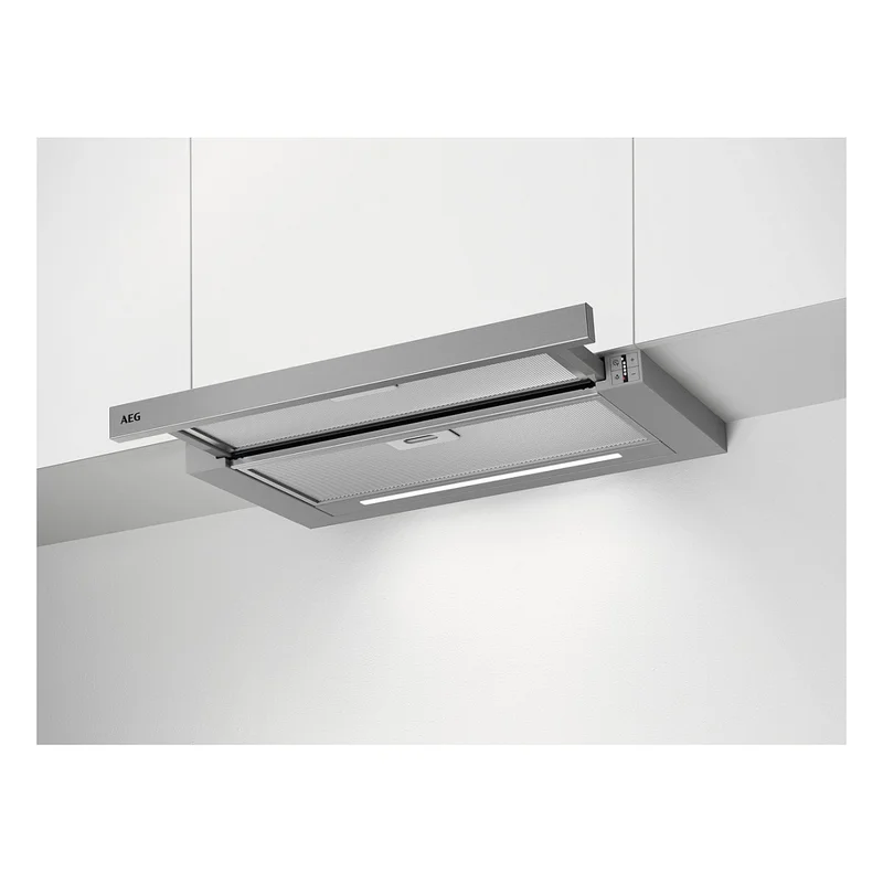 AEG DPE5660M Flachschirmhaube 60cm 3Stufen+Intensiv Kurzhubtaste