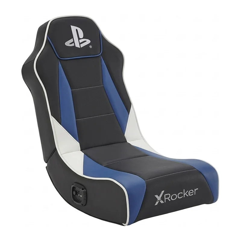 XROCKER Gaming Bodensessel schwarz PlayStation/2 Lautsprecher