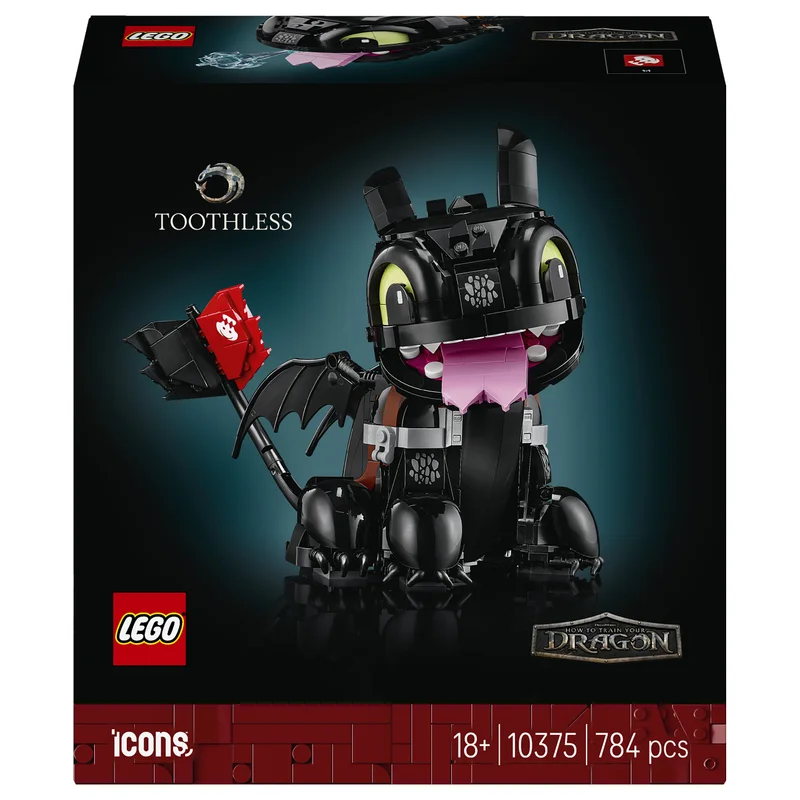 ICONS 10375 How to Train Your Dragon Toothless