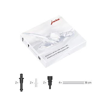 JURA 24115 Zubehörset für Milchsystem HP1 (für Linien E*, D, A, ENA M. 90, WE8)