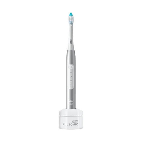 Oral-B Pulsonic Slim Luxe 4000 Elektrische Schallzahnbrste, platin