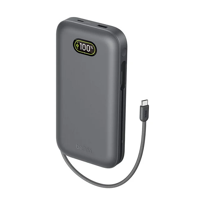 Belkin Laptop Powerbank 27.000mAh mit Display, anthrazit