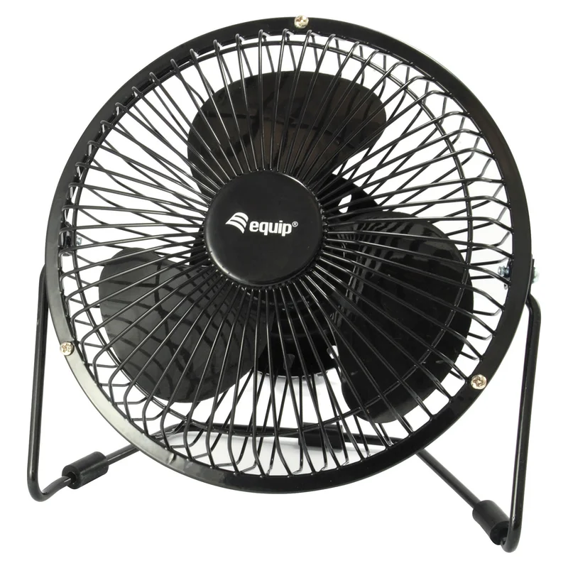 Equip 6" Tischventilator USB Ultra Quiet 0.15m schwarz