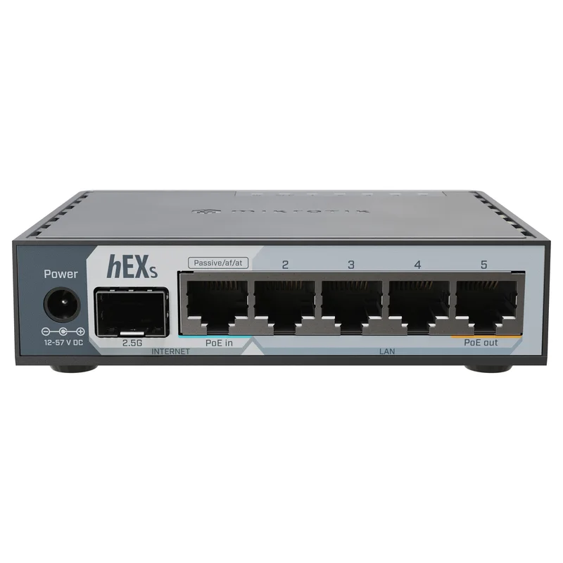 MikroTik RouterBOARD E60iUGS, hEX S, 5x Gigabit, 1x 2.5G SFP, USB
