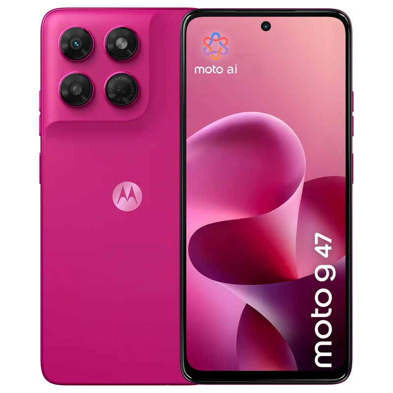 Motorola Moto G47 8RAM 128GB fuchsia red