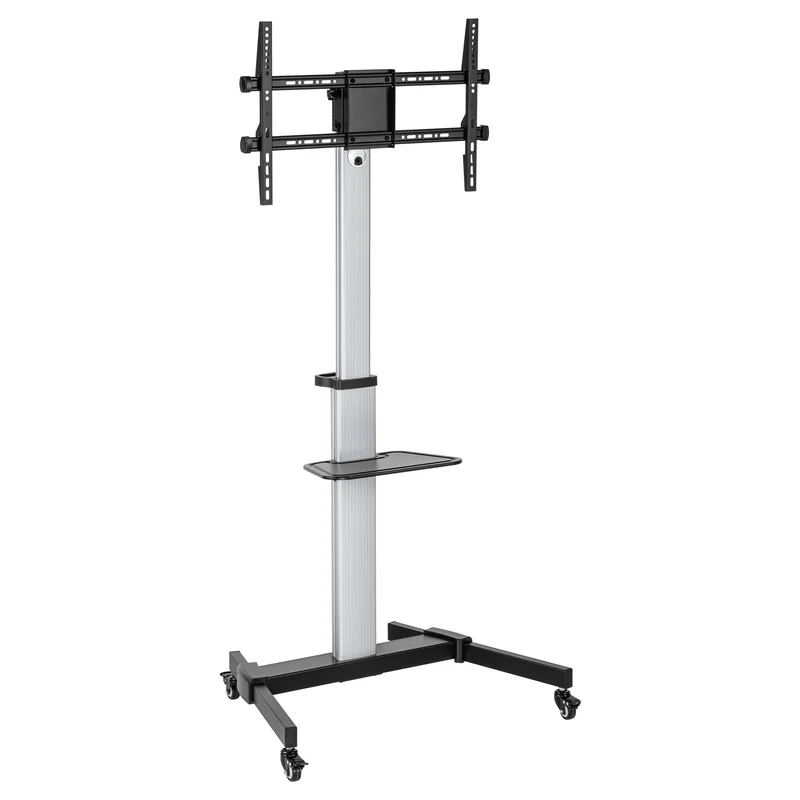 EQUIP 650630 TV-Bodenständer Min. 94 cm (37") Max. 2,18 m (86") Max. VESA 600 x 400 mm 50 kg Silber