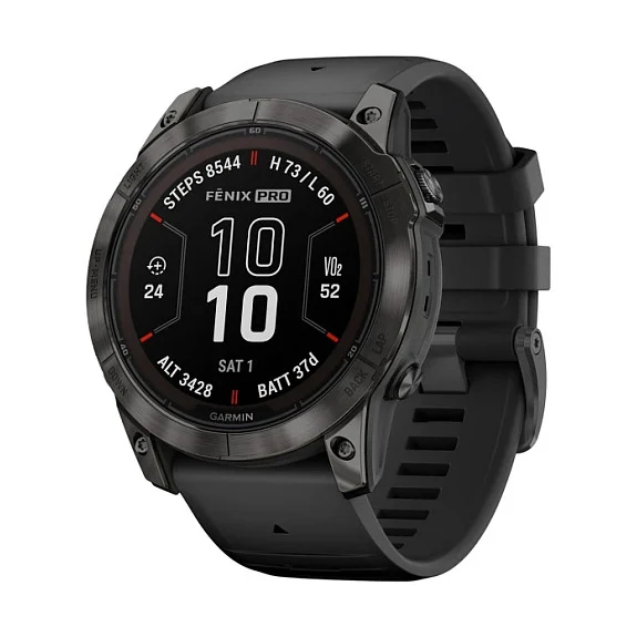 Garmin Fenix 7X Pro Solar GPS 51mm carbon grey