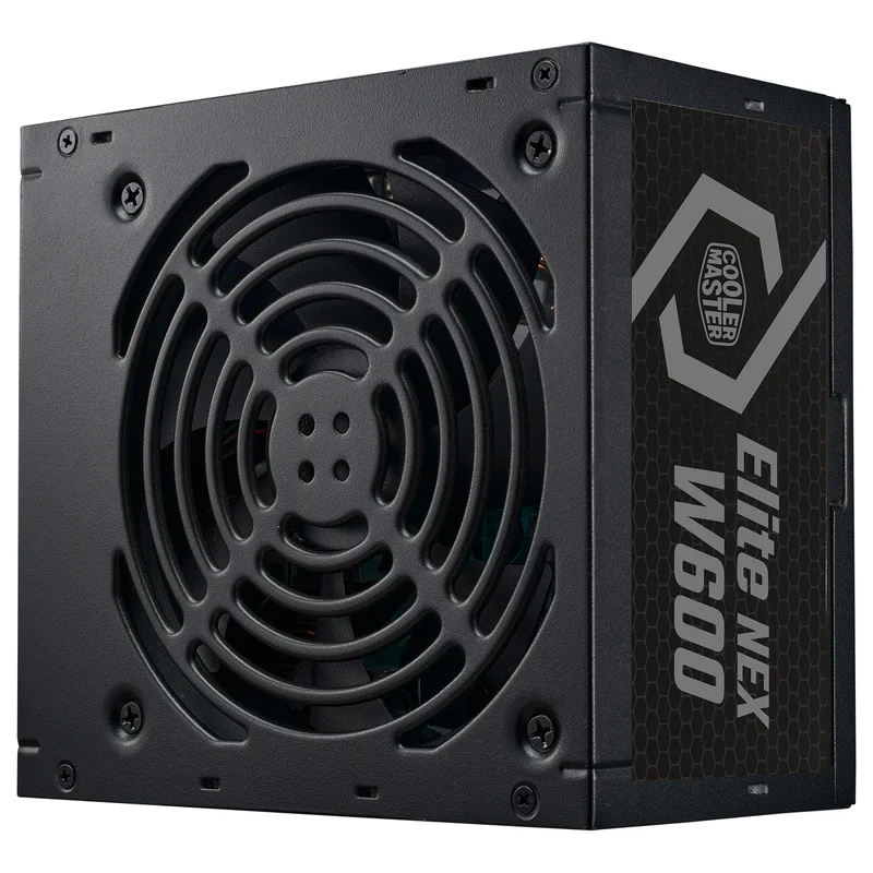 600W Cooler Master Power Supply Elite NEX W600 230V A EU Black Cable
