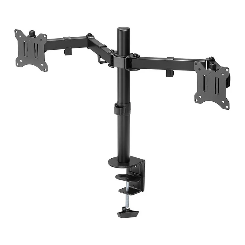 goobay Monitor-Halterung Dual Flex schwarz