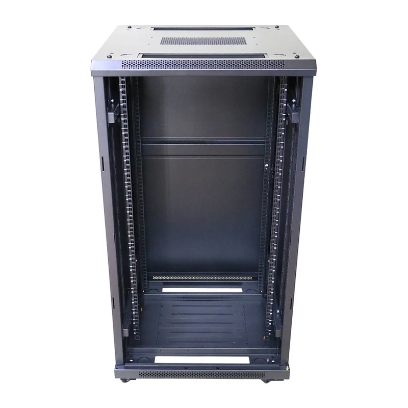 Extralink 22U 600x600 Schwarzer Rackschrank
