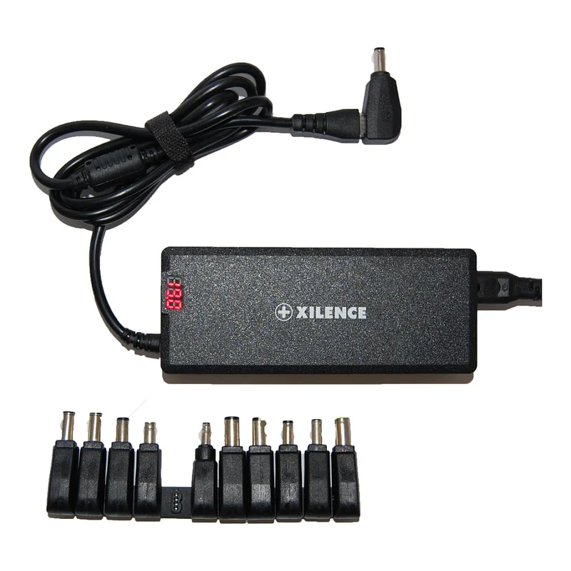 Xilence XM010 Universal Notebook Ladegert, 9 Adapter, LED Anzeige, 90W