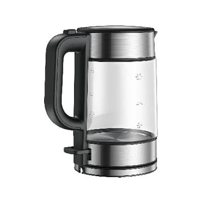 BHR7423EU Wasserkocher 1,7 Liter Glas Schwarz/Silber