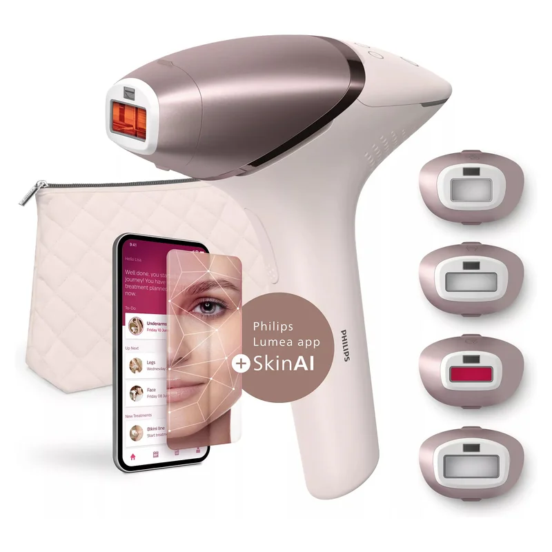 light hair remover Intense pulsed light Pink gold