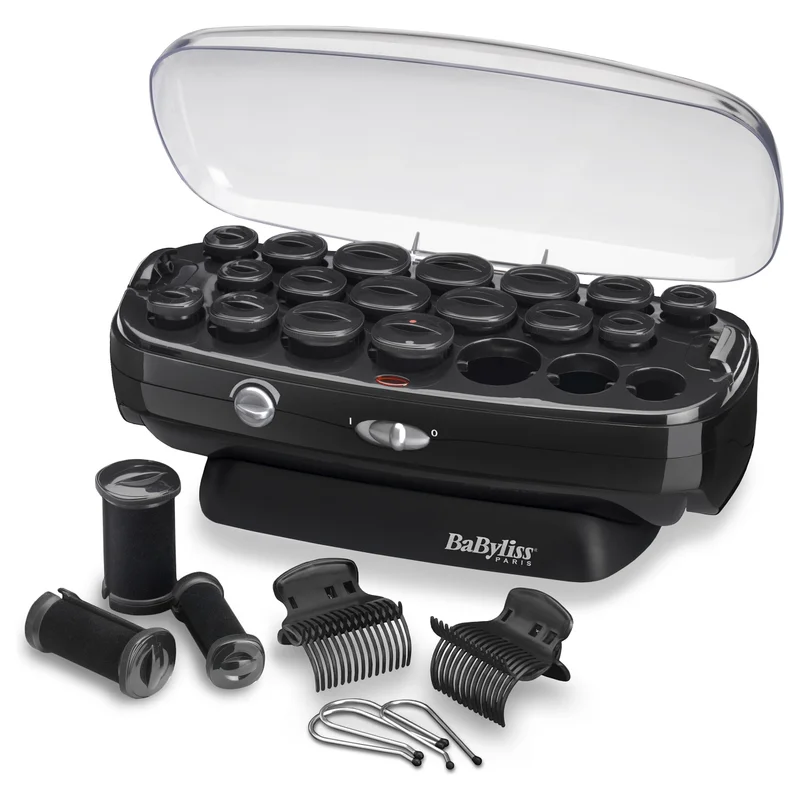 Heated Hair Rollers black Schwarz (RS035E)