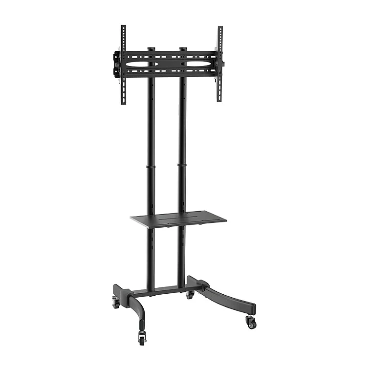 Display cart, 37"-70", economy, black