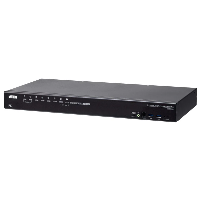 ATEN KVM Switch 8 Port USB 3.0 4K DisplayPort