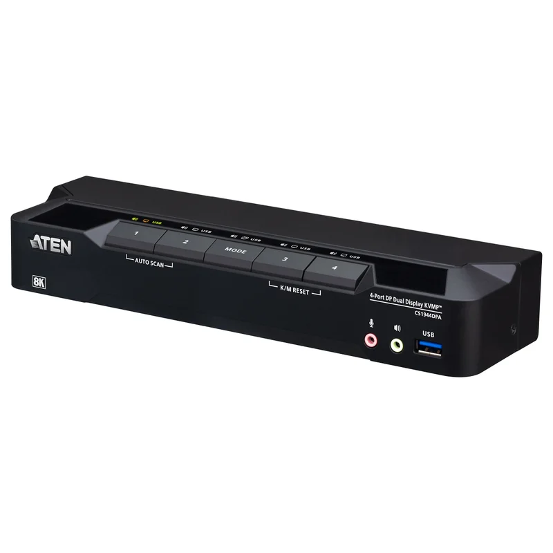 ATEN CS1944DPA 4-Port USB 3.0 8K DP KVM